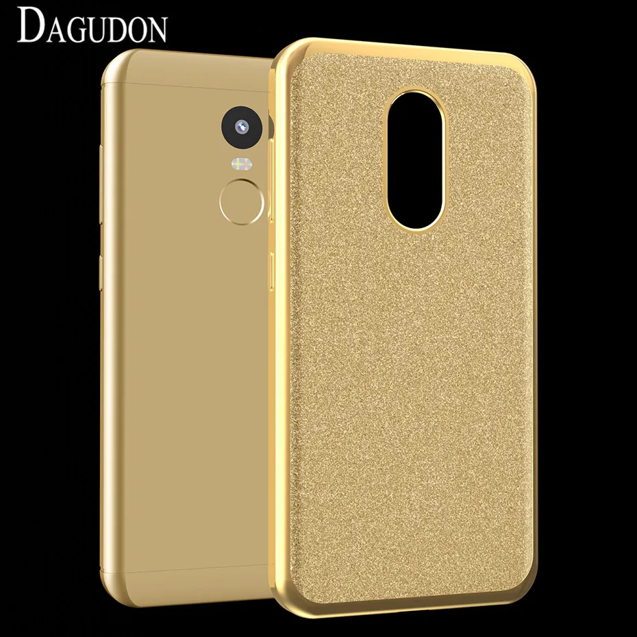 DAGUDON чехол для Xiaomi Redmi Note 4 s Роскошный блестящий из ТПУ телефона |