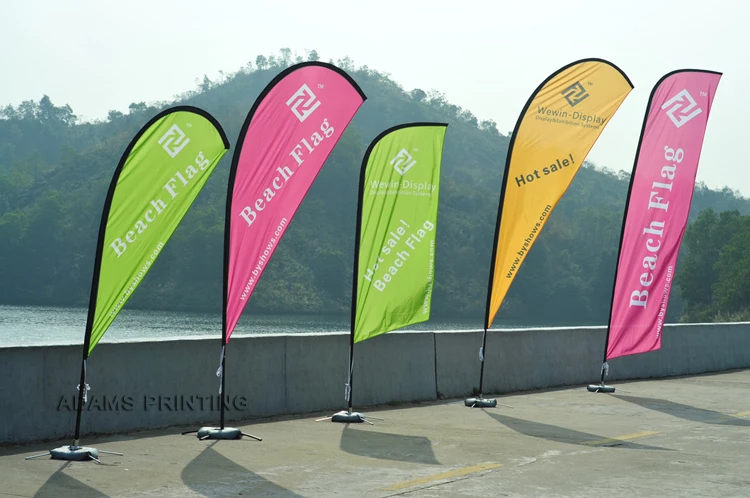 Пляжный флаг с использованием каплевидных перьев в стиле S M Szie полностью из