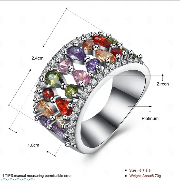 Новинка 2020 модное Европейское Ювелирное кольцо Женское с кристаллами от Swarovski