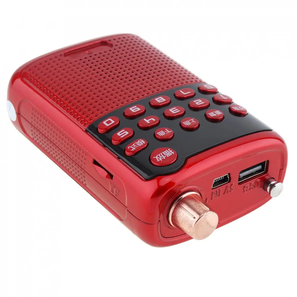E55 Портативный FM радио мини стерео аудио Динамик TF карты MP3 музыкальный плеер с 3 5