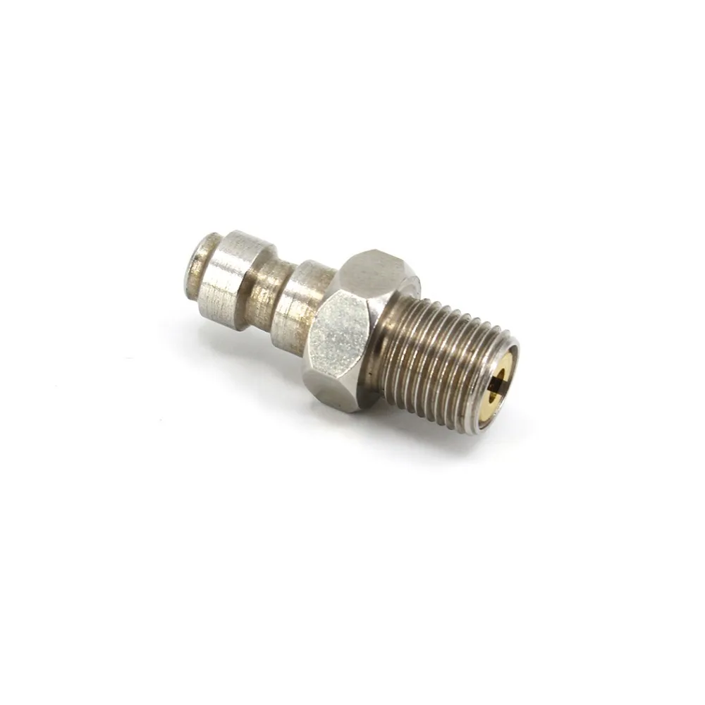 PCP Airforce высокое Давление Пейнтбол 1/8 BSPP M10x1 1/8NPT 8 мм штекер Нержавеющая сталь
