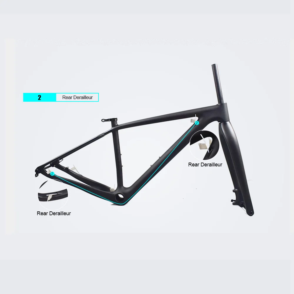 2018 Новый 29er плюс карбоновая рама 110*15 вилка с 148*12 мм задний boost горный велосипед