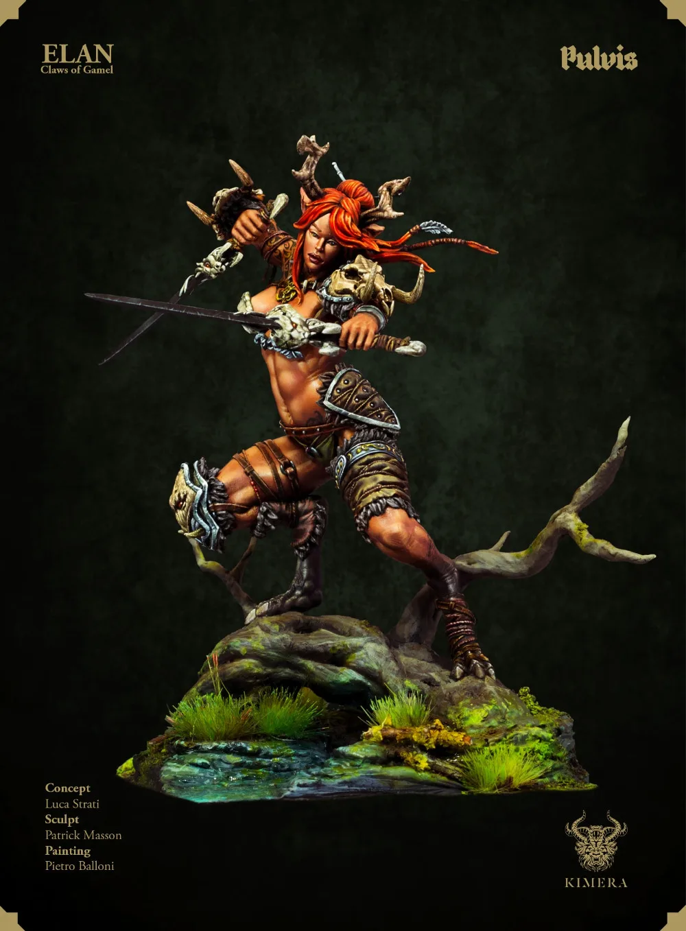 [Loong Way Miniatures] модели Kimera Elan 75 мм миниатюрные полимерные | Игрушки и хобби