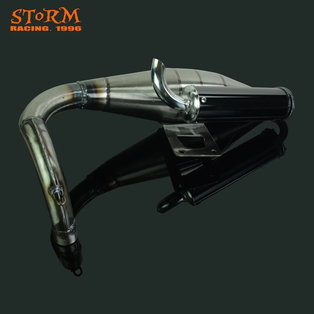

Motorcycle Complete Rear Exhaust Pipe Muffler Silencer System For Honda ZX50