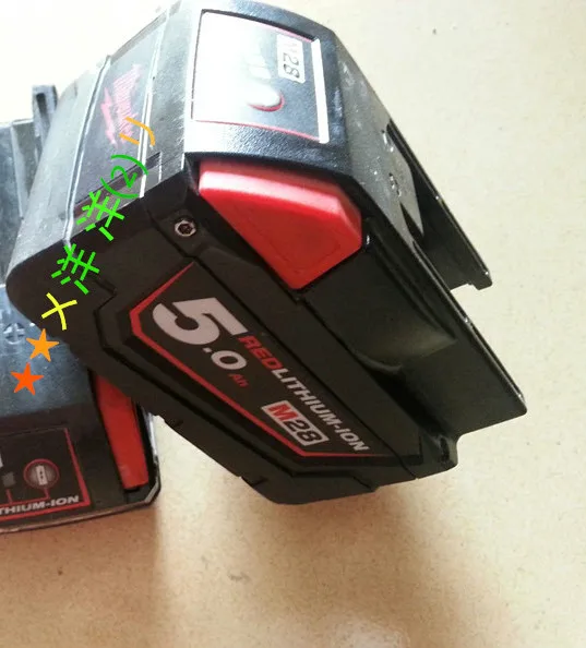 Оригинальная литиевая батарея Milwaukee 28 V meter swatches M28 5.0AH(Подержанные продукты