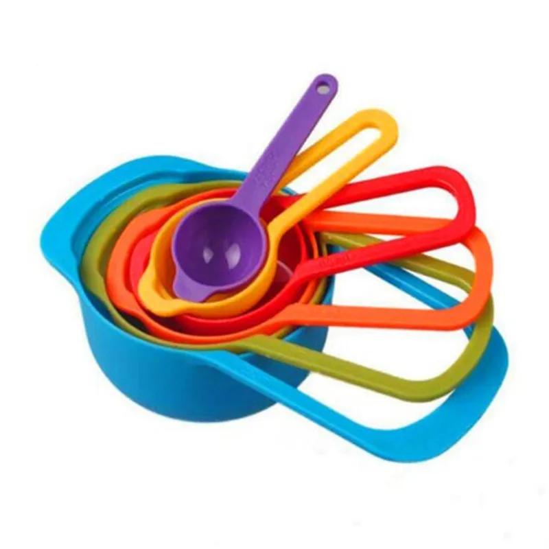 EatingBiting (R) 6 шт. красочные мерный стакан ложка совок набор торт выпечки Пособия по