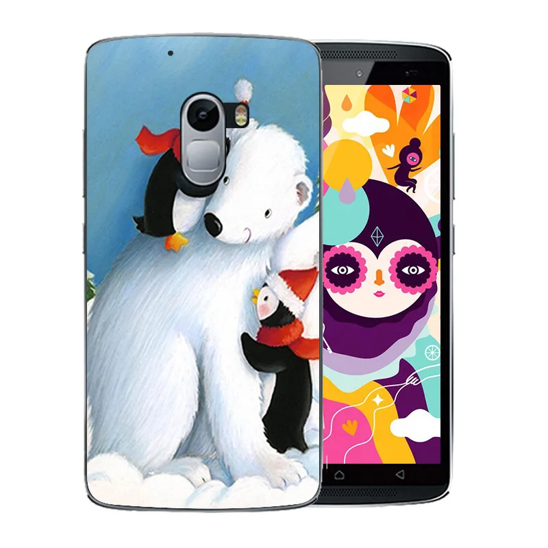 Чехол для Lenovo Vibe K4 Note K 4 чехол A7010/Vibe X3 Lite мягкий силиконовый из ТПУ с рисунком Merry