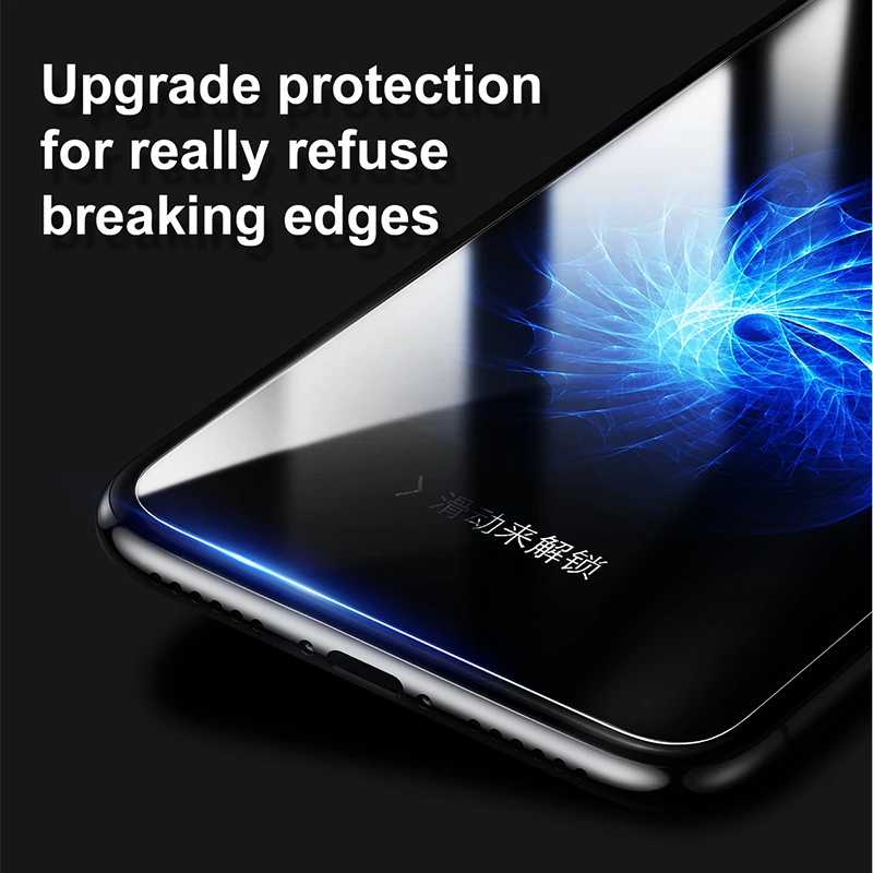 Защитная пленка Baseus 0,15 мм для iPhone X из закаленного стекла, ультратонкое защитное стекло 9H с защитой от царапин для iPhone X, фронтальная пленка
