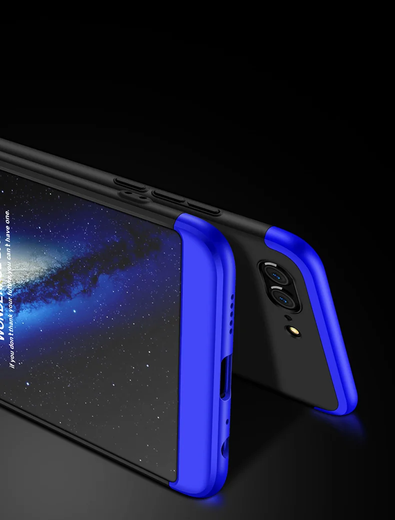Чехол GKK для Huawei Honor 9 8 10 lite, чехол 360, полная защита для Huawei Honor Play 7A Pro y6 Prime, чехол для телефона
