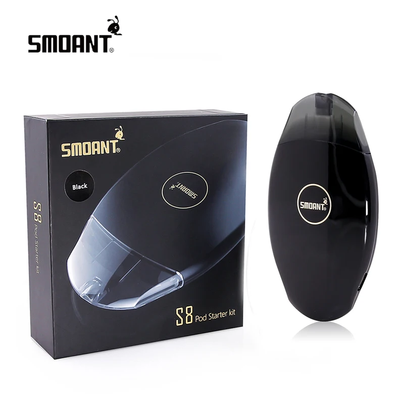 Оригинальный Smoant S8 стартовый набор 2 мл картридж Pod система все в одном Vape kit 370 мАч