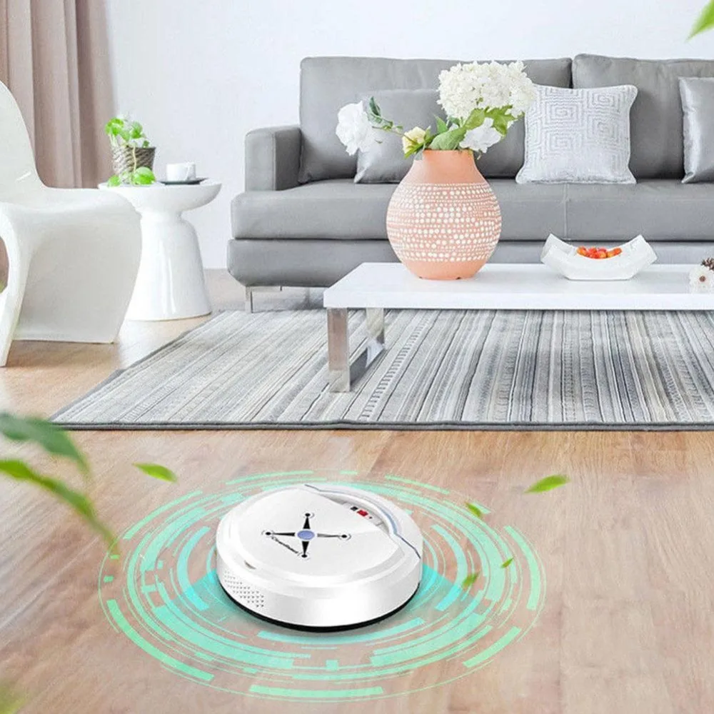 2 ColorHome автоматический пылесос робот микрофибра умный Швабра углы пола уборочная
