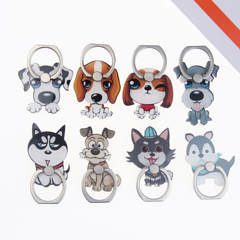 Индивидуальная Милая акриловая подставка держатель с кольцом и пряжкой для