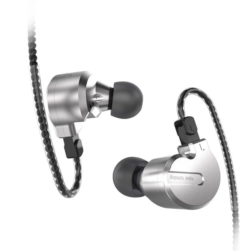 BQEYZ KB1 1BA+ 2DD Гибридный привод металлические наушники в ухо HIFI DJ Monito спортивные наушники ушные наушники гарнитура 2Pin съемная