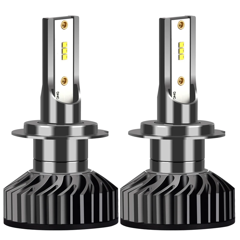 2pcs Infitary 2 шт. H4 светодиодный H1 H11 9006 H7 светодиодный зэс автомобилей головной светильник 72W фары для 12000LM Авто Фары Светильник лампы Противотуманные фары светильник s Белый 6500K 12V светодиодные лампы - Испускаемый цвет: 2pcs