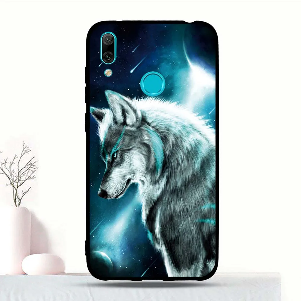 Для huawei Y7 Y7 Prime Y7 Pro чехол силиконовый для huawei Enjoy 9 мультяшный 3D принт Funda бампер чехол 6,2" чехол для телефона - Цвет: 10