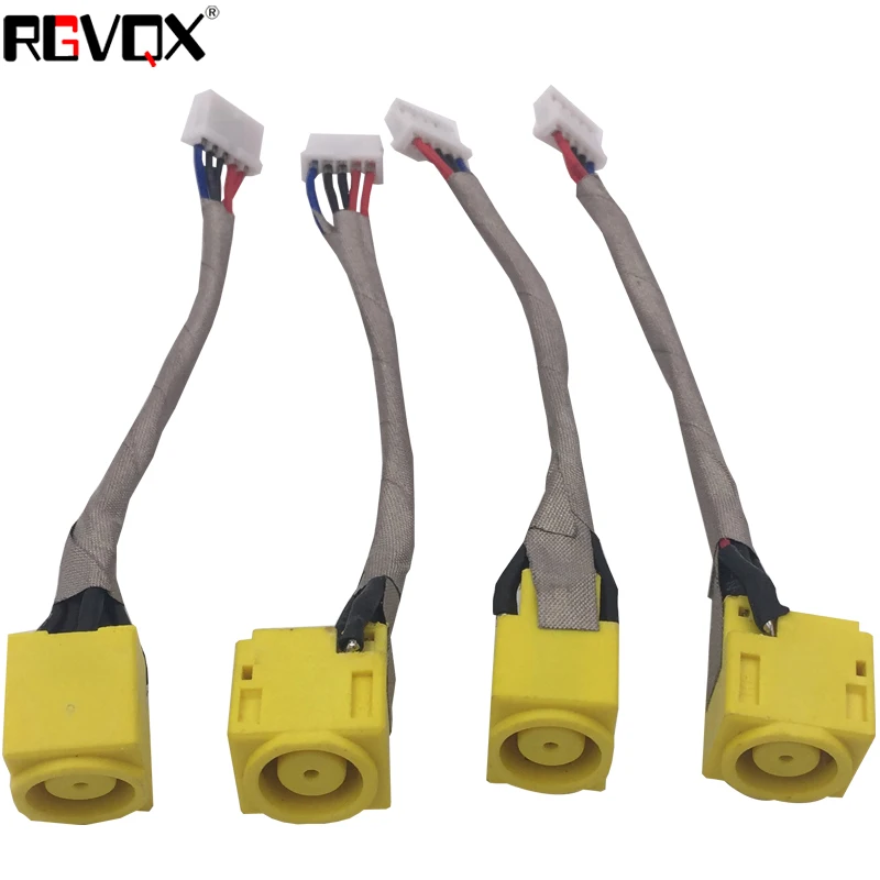 

10pcs New PJ540 DC Power Jack Cable for LENOVO ThinkPad X220 X220L X230 with cable Laptop Socket Power Replacement Parts