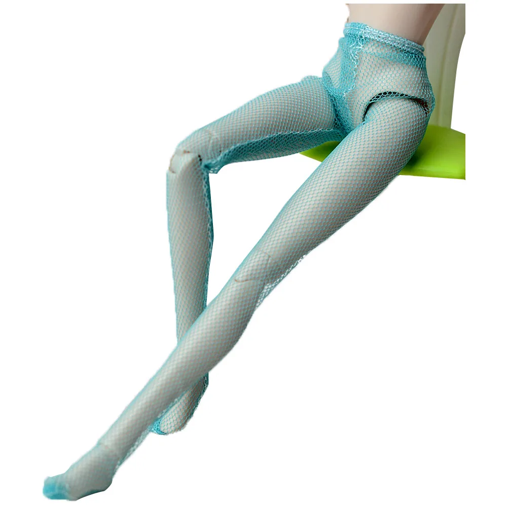 NK одна пара куклы сетчатые чулки интимные кружевные аксессуары модные кожаные