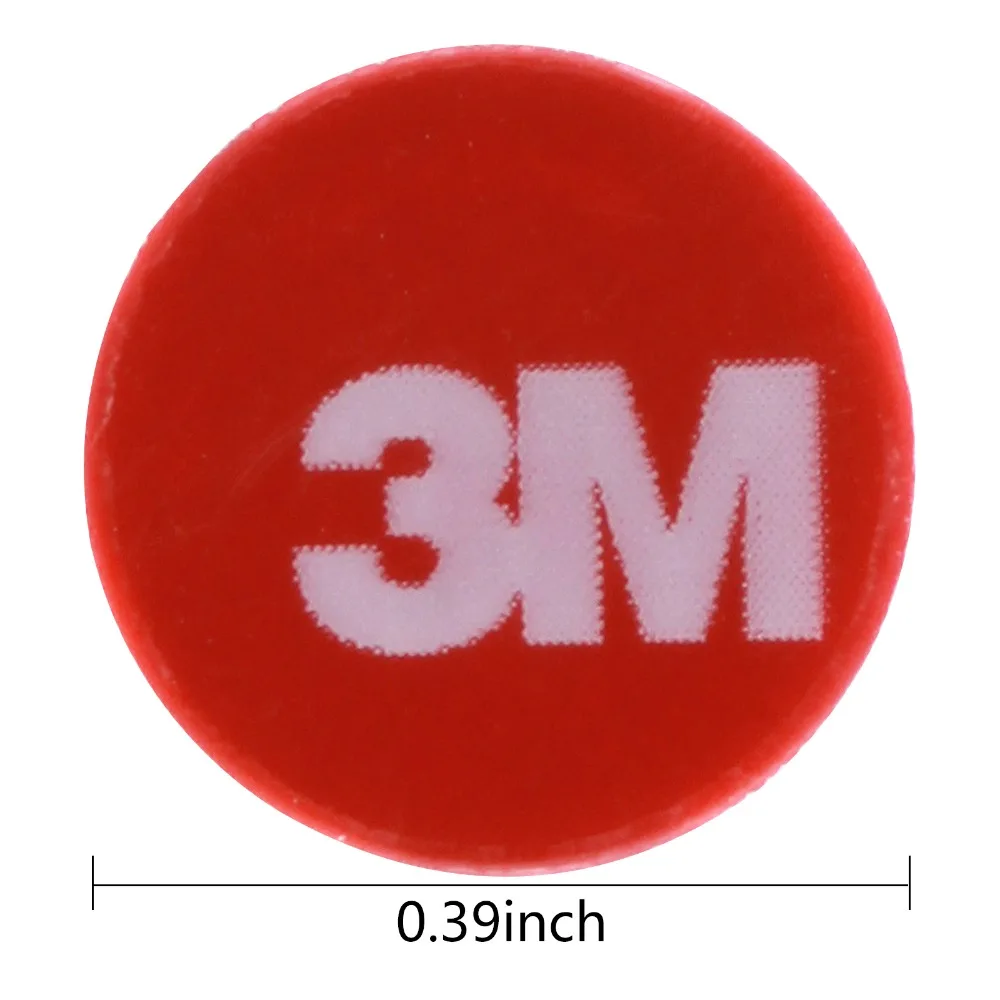 D10mm-40mm красный двухсторонний Поролоновый скотч клейкий круглый квадратный патч-коврик круги 20-100 шт на выбор
