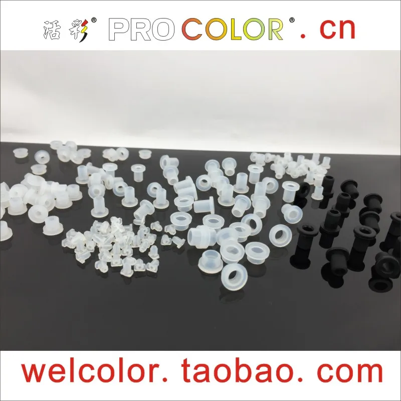 

Custom silicone rubber products parts T-type hollow plug scales Size 5 mm 5mm OD Hollow plug inner ID hole 3 MM 3mm