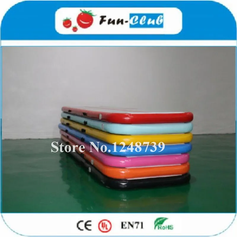 Быстрая доставка хит продаж надувной батут воздушный трек для тхэквондо