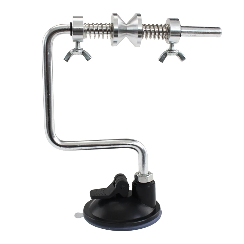 

Fishing Line Winder Reel Aluminum Spool Spooler with Portable Holder for Fishing EDF88