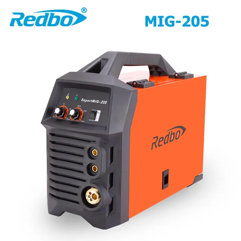 

2017 Новый ограниченный по времени инвертор Redbo Mig Mag-205 220 В Igbt CO2 газовый экранированный сварочный аппарат Mig MMA ARC