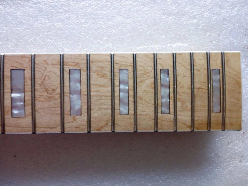 New Maple 24 Fret P Bass Neck For Electric Guitar Parts Replacment | Спорт и развлечения