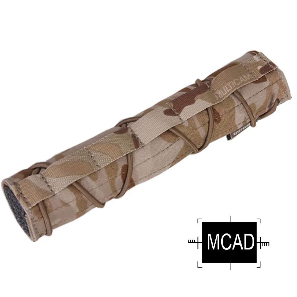 EMERSONGEAR 22 см подавитель крышка страйкбола Тактическая Военная стрельба глушитель быстросъемная крышка EM9330