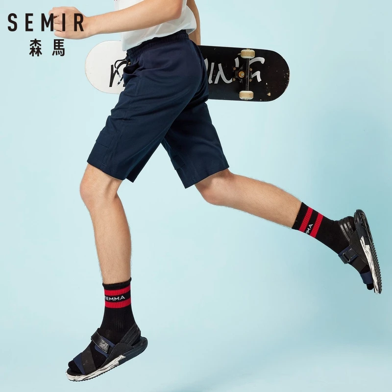 SEMIR новые модные мужские спортивные шорты для фитнеса бега повседневные мужчин