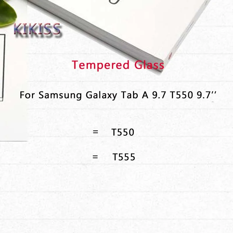 Закаленное Стекло для samsung Galaxy Tab A A2 A6 8,0 9,7 10,1 10,5 SM T350 T550 T590 SM-T580 SM-T583 планшет Экран защитная пленка - Цвет: For samsung T550