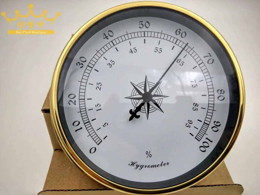 4 шт./компл. латунь чехол традиционный Метеостанция Барометр Температура