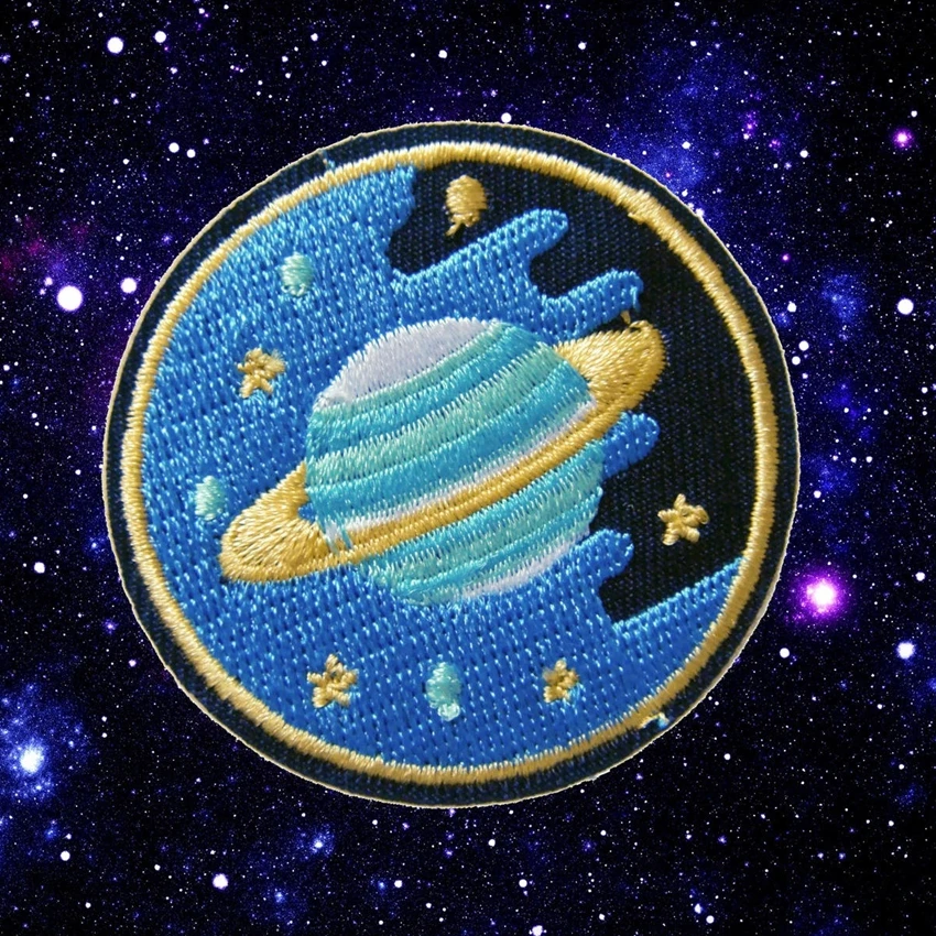 2 шт. нашивки со звездами и Вселенной|planet patch|applique diypatch planet |