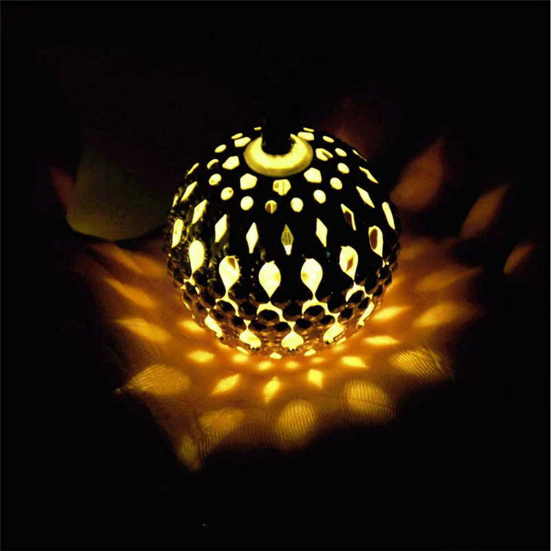 10 шаров/Набор оптовая продажа Марокканская гирлянда светодиодная