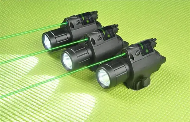 2in1 M6 комбо Тактический CREE Q5 светодиодный фонарик/светло 200LM + зеленый/красный
