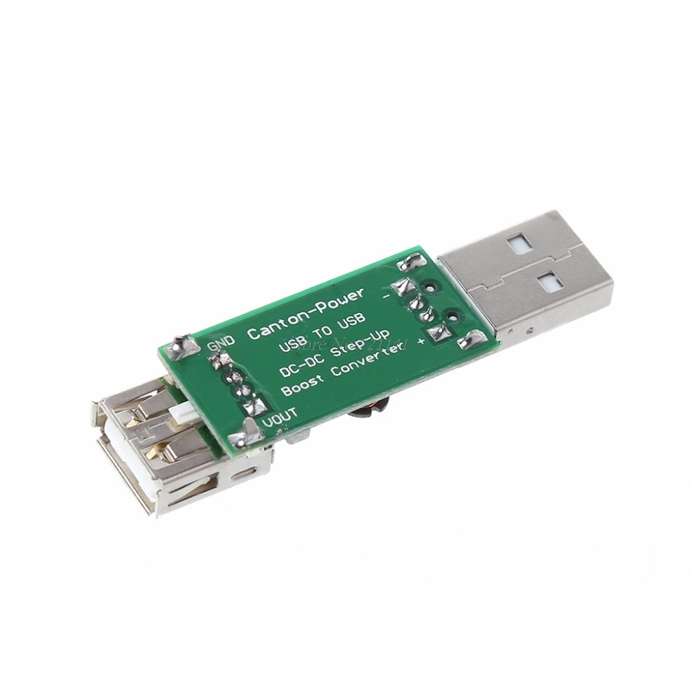 DC-DC USB 5V to 6-15V Step-Up Boost Converter Voltage Inverter Module Adjustable Female Interface Dropship | Электронные