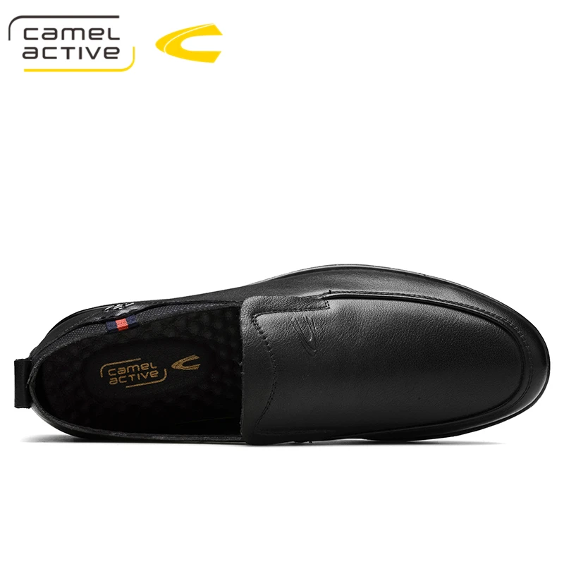 Camel Active 2019 New Men Shoes luxury Brand Genuine Leather Casual Driving Oxfords Loafers Moccasins Flats | Обувь
