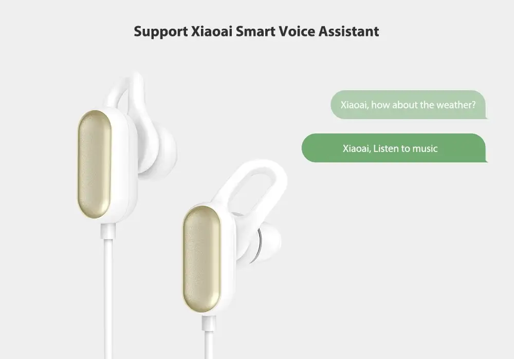 Новые Xiaomi Bluetooth беспроводные наушники гарнитура Молодежная Версия спортивные наушники микрофон водонепроницаемые наушники для мобильного телефона Xiomi