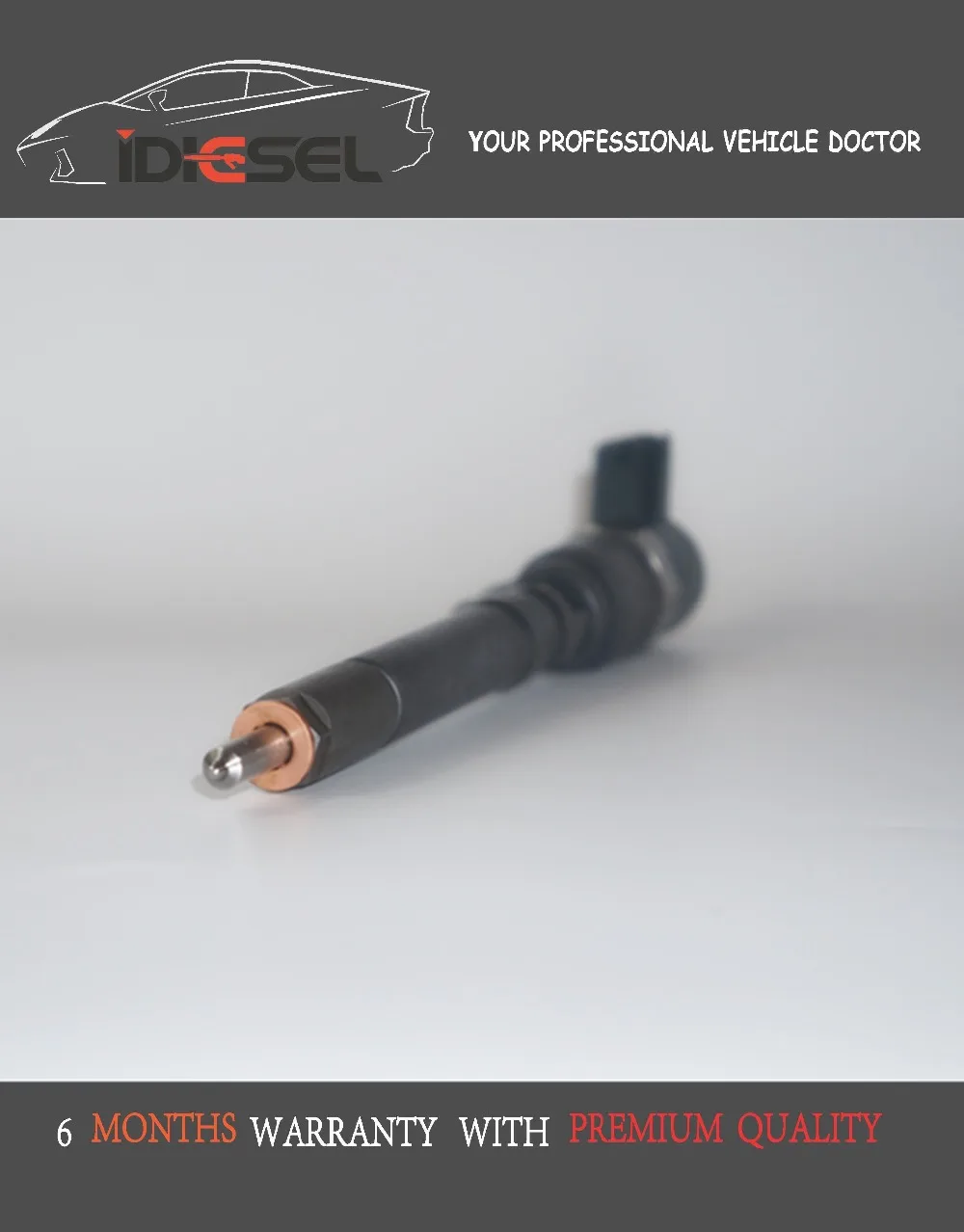 Высококачественный дизельный инжектор с общей топливной магистралью 0445110064