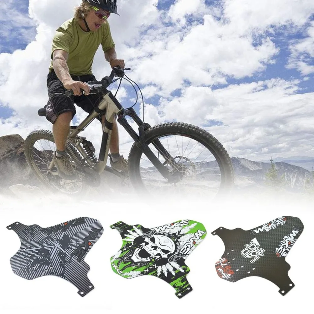 WAKE Профессиональный MTB велосипед передние крылья флекционные Брызговики колеса для бровей протектор для горного велосипеда очиститель велосипеда