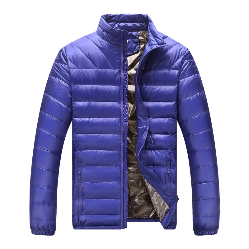 NaranjaSabor 2020 зимние теплые парки мужские пальто ультра легкие Толстые куртки