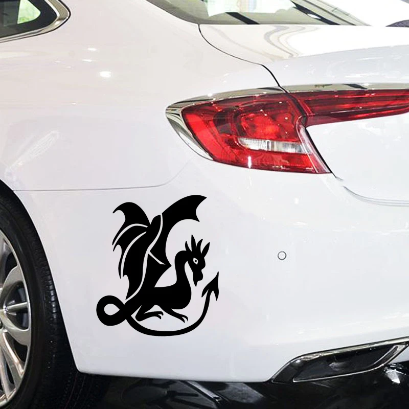 Средневековый Дракон фантазия Готический автомобиль авто окно виниловая