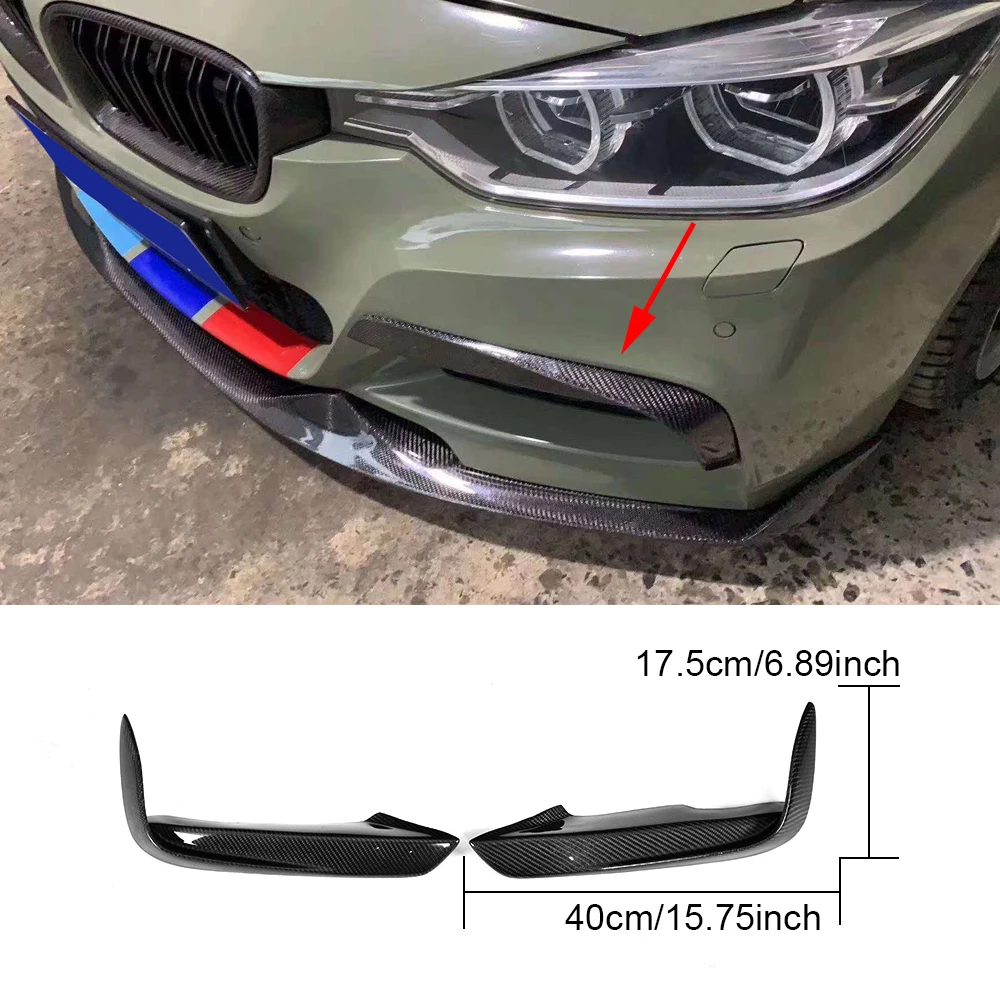 Передние противотуманные фары для BMW F30 F31 M Sport 2012 2018 плавники отделочные накладки