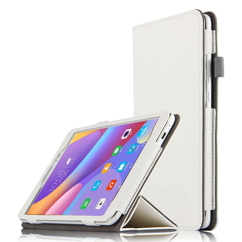 White Чехол для huawei T2 Pro 10 FDR-A01W/FDR-A03L откидной складной чехол-подставка для huawei MediaPad T2 10,0 Pro 10,1 дюймов планшетов - Цвет: White
