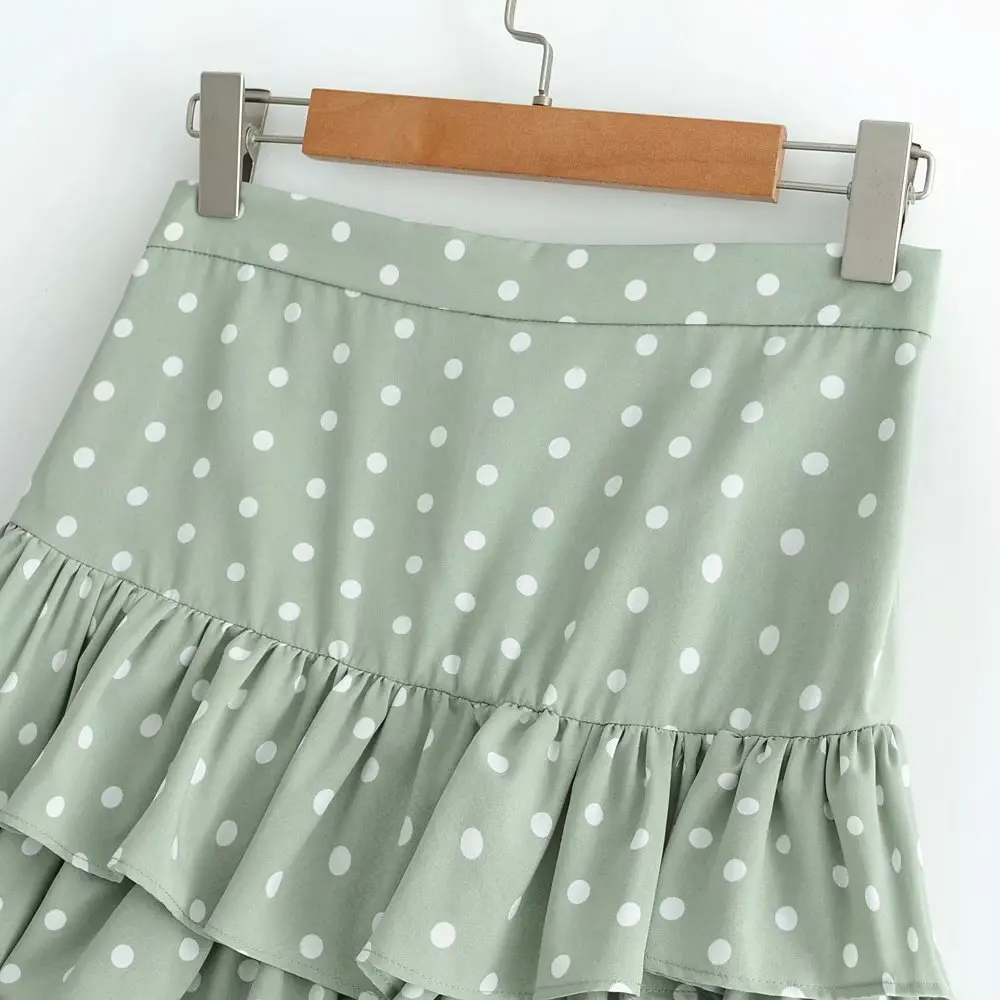 2019 Женская Милая Мини юбка с высокой талией женская летняя плиссированная мини в