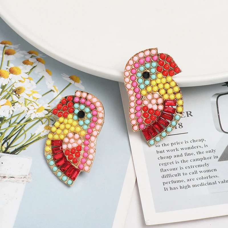 Оптовая продажа JUJIA этническое животное искусственное винтажное яркое украшение