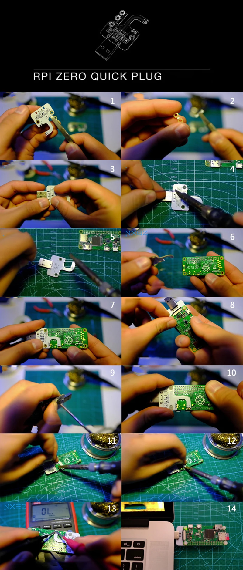 Raspberry Pi Zero Многофункциональный USB штекер zero Быстрый штекер usb/Ethernet плохой USB
