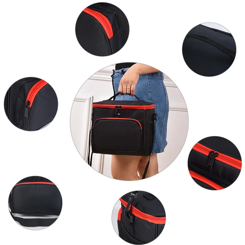MoneRffi Men Women Tote with Shoulder Strap Lunch Bag Waterproof Food Picnic Portable Insulated Cooler Bags | Багаж и сумки