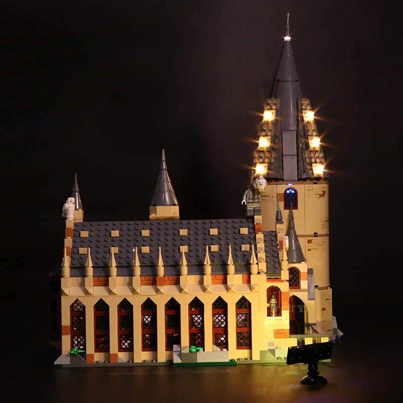 Светильник кой для Lego 75954 Гарри кино совместимый 16052 конструктор Хогвартс Great Hall