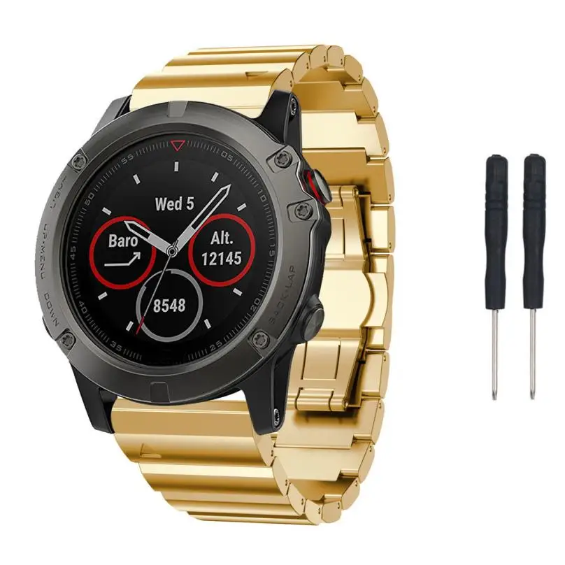 HIPERDEAL смарт аксессуары ремешок для Garmin Fenix 5X GPS часы модный браслет из нержавеющей