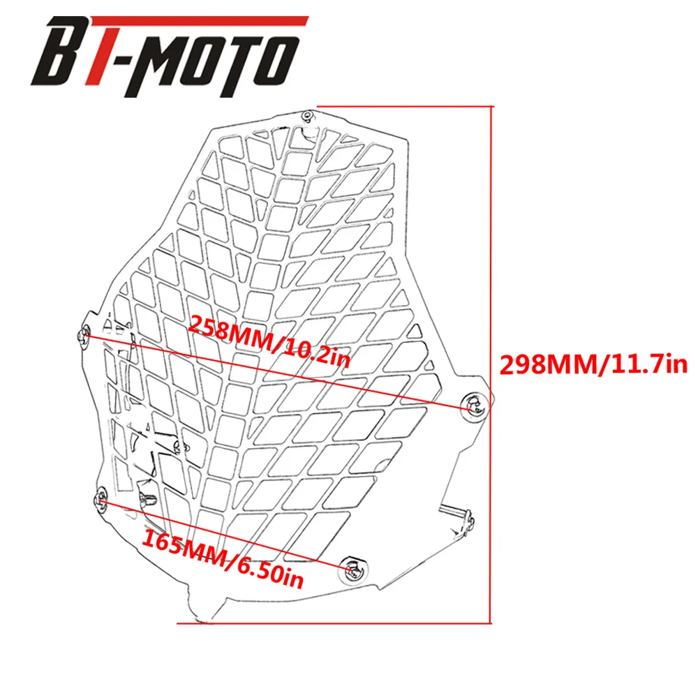 

FOR KTM Motorcycle Headlight Protector Guard Lense Cover Grill For KTM 1190 Adventure / 1190R Super Adventure 2015 2016